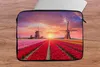 MuchoWow® Laptop Hülle 14 ZollBlumen - Windmühle - Tulpen - Produktbild-Vorschau 5