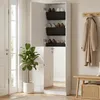 Schuhschrank – schmaler, fünfstöckiger Schuhschrank – mit Produktbild-Vorschau 7