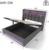 Flieks Polsterbett 140x200cm mit USB, Jugendbett Doppelbett Produktbild-Vorschau 7