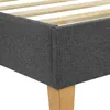 Homestyle4u 1984, Polsterbett 90 x 200 cm Grau Einzelbett Produktbild-Vorschau 6