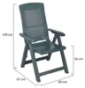 Dozier - Outdoor-Stuhl, Grün, ein Stuhl  Italy Produktbild-Vorschau 3