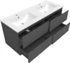Waschtisch mit Unterschrank 120cm Alast Badmöbel Set Produktbild-Vorschau 2