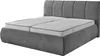 Polsterbett HARPER SIYA LF 180x200 cm silber Doppelbett Produktbild-Vorschau 1