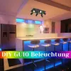 ZMH Lampa sufitowa LEDczarny reflektor sufitowy GU10 6 Podgląd zdjęcia produktu 4