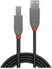 LINDY USB 2.0 Kabel Typ A/B Anthra Line M/M 1m Produktbild-Vorschau 2