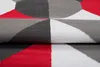 Tapiso Teppich MAYA Modern Schwarz Grau Rot Schlafzimmer  Produktbild-Vorschau 4