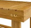 Półka na buty i ławka, drewno akacjowe, 2 półki, 90 x 32 x Podgląd zdjęcia produktu 4