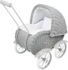 Puppenwagen Vintage grau Produktbild-Vorschau 1