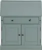 Bücherregal - Kiefer und MDF - Mandelgrün - CLEORE Produktbild-Vorschau 1