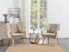 Beige gepolsterter Sessel - OSIMO Produktbild-Vorschau 6