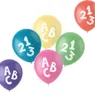 Luftballons Schulanfang 33cm - 6 Stück Produktbild-Vorschau 1