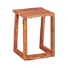 lot de 2 tables d'appoint en bois massif design Sheesham Voir les images du produit 8
