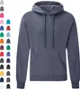Fruit of the Loom Classic Hooded Sweat, Farbe:2x dunkelgrau Produktbild-Vorschau 1