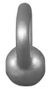 Gorilla Sports Kettlebell činka, liatinová, sivá, 4 kg Náhľad obrázku produktu 5