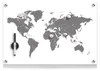 keine Marke 11673 Glas-Memoboard World 60x40cm Anteprima dell’immagine prodotto 1