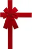 Decoratieve deurstrop, rood, elegant, van velours, met Productafbeelding-voorbeeld 6