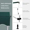 COSTWAY Marquise à pince 400cm, marquise de balcon sans Voir les images du produit 6