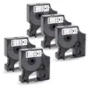 5x Pristar Etikettenband – Kompatibel mit Dymo D1 12mm x Produktbild-Vorschau 1