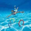 4 PCs/Pack Child Kid Swimming Pool Unterwasser -Tauchringe Produktbild-Vorschau 5