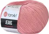 A ball of pink yarn with a label. Produktbild-Vorschau
