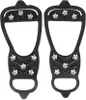 A pair of black anti-slip grips with metal studs for shoes. Anteprima dell’immagine prodotto