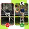 URBOGYM Trampolin JUMPER 14FT Gartentrampolin für Kinder Produktbild-Vorschau 9