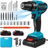 21V Akkuschrauber Set, Akku Bohrmaschine, Akku Produktbild-Vorschau 1
