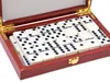 A set of dominoes in a wooden box. Náhľad obrázku produktu