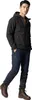 Mivaro Herren Softshelljacke mit Kapuze in Schwarz - Produktbild-Vorschau 2