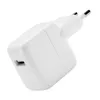A white Apple USB power adapter with European plug prongs. Produktbild-Vorschau