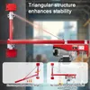 TEENO Elektrischer Hebezeug-Stützarm, Tragfähigkeit 200-800 Produktbild-Vorschau 3