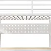 Flieks Etagenbett 140x200cm mit Led, Hochbett Jugendbett Produktbild-Vorschau 11