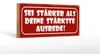 Holzschild Spruch 27x10cm sei stärker als stärkste Ausrede Produktbild-Vorschau 1
