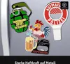 LANOLU Flaschenöffner lustig 3-set, POLIZEI-Kelle, Granate Produktbild-Vorschau 3