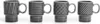 Elegantes Espresso-Tassen Set aus Steingut, 4er-Set, 10 cl Produktbild-Vorschau 2