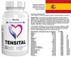 A bottle of Tensital food supplement is shown next to a Spanish flag and nutritional information. Náhľad obrázku produktu