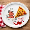 zestaw 6 talerzy do pizzy Alberto Ø30,5 cm 6 osób Talerz XL Podgląd zdjęcia produktu 3