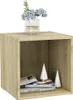 vidaXL TV skříňky 2 ks Dub Sonoma 37x35x37 cm odvozený Náhled obrázku produktu 5