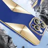 Für Apple iPhone 15 Pro Electroplating Silikon TPU Handy Produktbild-Vorschau 4