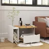 PawHut armoire à litière pour chat, armoire à litière avec Voir les images du produit 2