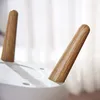 Abfalleimer 7l weiß/holz - Kitchen Move BAT-979699-002 Produktbild-Vorschau 10