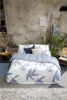 Walra Bettwäsche Simple Leaves Off White / Jeans Blau - Produktbild-Vorschau 11