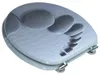 vidaXL Toilettensitz MDF Deckel Steine Produktbild-Vorschau 3