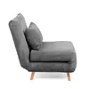 HOMLA Sofa SOLACE 1-osobowa, z funkcją spania sztruksowa Podgląd zdjęcia produktu 4