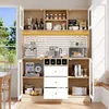 STILVORA Hochschrank mit Smart LED Beleuchtung und Produktbild-Vorschau 2