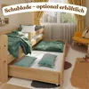 Kinderbett Nora mit Rausfallschutz und Lattenrost | 180x80 Produktbild-Vorschau 10