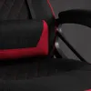 SENSE7 Gaming stoel, stof, zwart-rood - Ergonomische Productafbeelding-voorbeeld 17