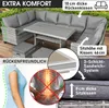 Polyrattan Garten Sitzgruppe FAMILY grau/anthrazit Produktbild-Vorschau 9