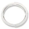 A white plastic ring-shaped object is shown against a white background. Produktbild-Vorschau