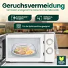 uandu Mikrowellen Abdeckung Ø 27 cm – Mikrowellenhaube hoch Produktbild-Vorschau 5
